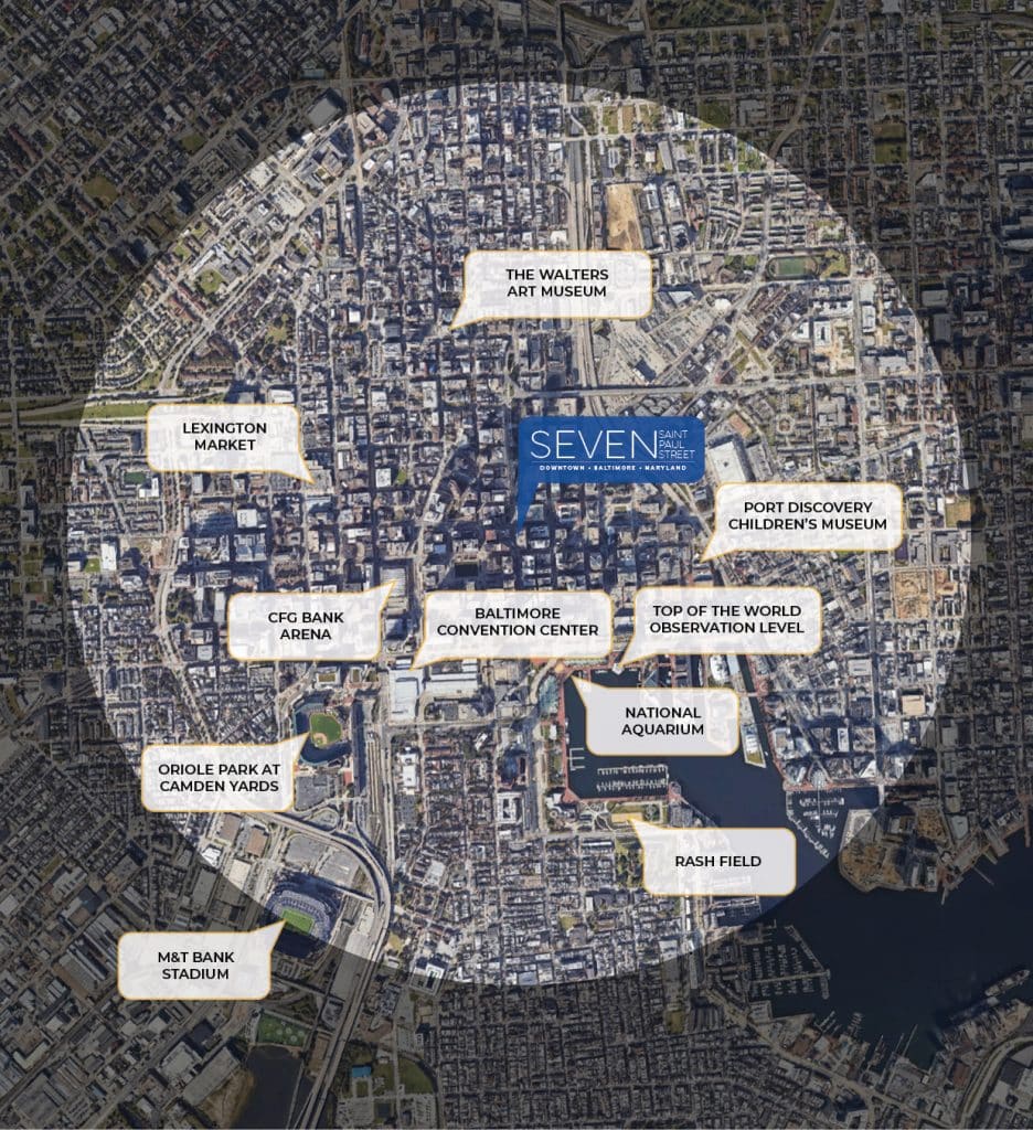 Baltimore location map