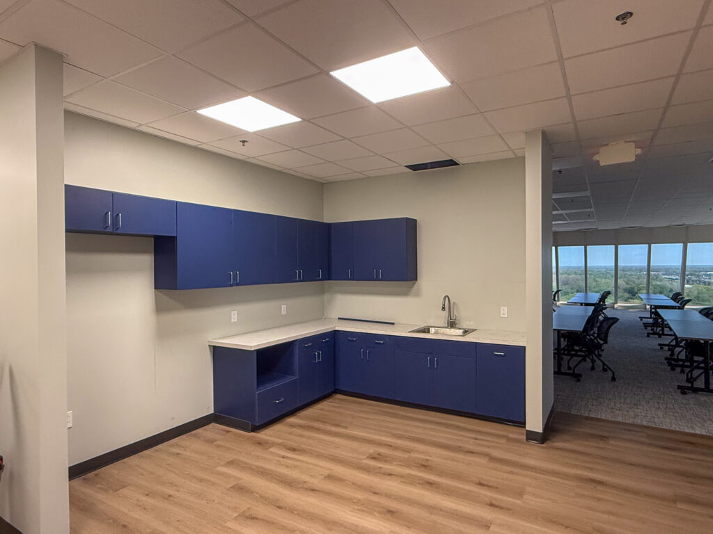 new cabinet installation